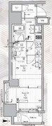 プレミアムキューブ亀戸 101 間取り図