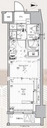 プレミアムキューブ亀戸 1304 間取り図