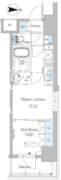 フォレスタ湊町 804 間取り図