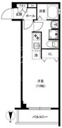 クリアルプレミア目黒 105 間取り図