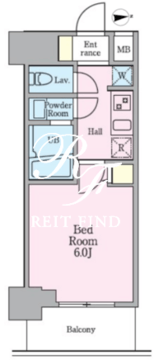 リビオメゾン大森ウエスト 503 間取り図