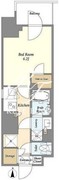 ドゥーエ亀戸 1304 間取り図 ?>