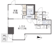 グランパセオ森下 203 間取り図