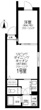 ルイーゴ新宿西落合 401 間取り図