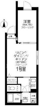 ルイーゴ新宿西落合 501 間取り図