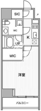 オルタナ恵比寿 702 間取り図