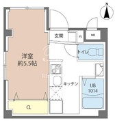 レピュア池上レジデンス 101 間取り図