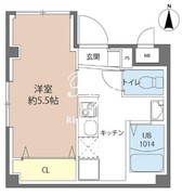 レピュア池上レジデンス 401 間取り図