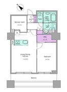 レジディアタワー上池袋 TW-904 間取り図