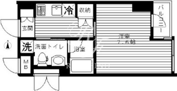 セリーズ門前仲町 903 間取り図