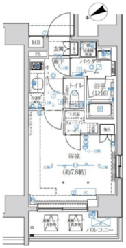 アルテシモリュクス 301 間取り図