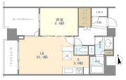 シティハウス東京新橋 1004 間取り図