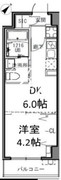 エスレジデンス目黒大岡山 302 間取り図