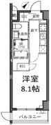 エスレジデンス目黒大岡山 105 間取り図 ?>