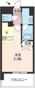 オーキッドレジデンス品川 202 間取り図