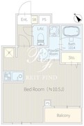 ＮＯＮＡ　ＰＬＡＣＥ渋谷富ヶ谷Ａｎｎｅｘ 203 間取り図