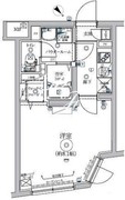 リルシア都立大学 302 間取り図 ?>