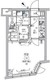 リルシア都立大学 302 間取り図