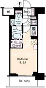 フレンシア蒲田 506 間取り図