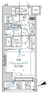 アルテシモリュクス 703 間取り図