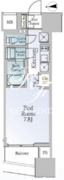 ルフォンブランシェ品川南大井 402 間取り図