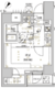 ルクレ押上 802 間取り図