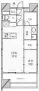 グランパセオ明大前 504 間取り図
