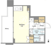 ミュプレ高田馬場 706 間取り図
