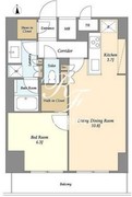 ラティエラ大鳥居 1308 間取り図