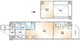 ハビテ外苑 501 間取り図