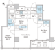 ＭＦＰＲ目黒タワー 1606 間取り図