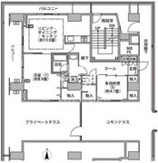 東雲キャナルコートCODAN 16-401 間取り図