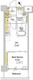 パークアクシス門前仲町テラス 231 間取り図