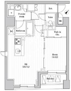 レジデンス文京春日 203 間取り図