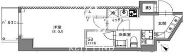 エスレジデンス押上ブロッサム 302 間取り図