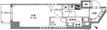 エスレジデンス押上ブロッサム 402 間取り図