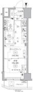 クオリタス門前仲町 603 間取り図
