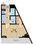 HF早稲田レジデンス 1-204 間取り図