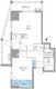 南麻布仙台坂レジデンス 404 間取り図