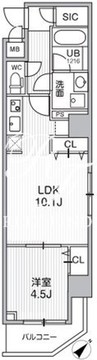 イルレガーメDH 403 間取り図