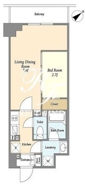 プラート宮坂 209 間取り図