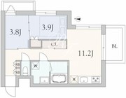 グランデュオ代々木3 202 間取り図 ?>