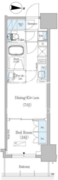 フォレスタ湊町 802 間取り図