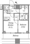 アークマーク水天宮前2 505 間取り図
