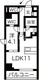 ルネサンスコート築地 901 間取り図