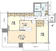 リガーレ日本橋人形町 1506 間取り図