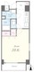 ブルーアース品川 202 間取り図