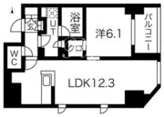 シーズンフラッツ上野御徒町 1501 間取り図