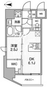 シーフォルム木場 501 間取り図
