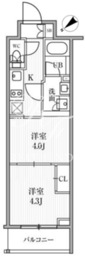 シーフォルム東池袋 103 間取り図